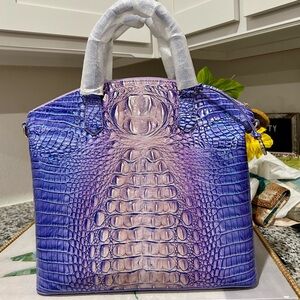 💜Brahmin Very Peri Large Duxbury 💜